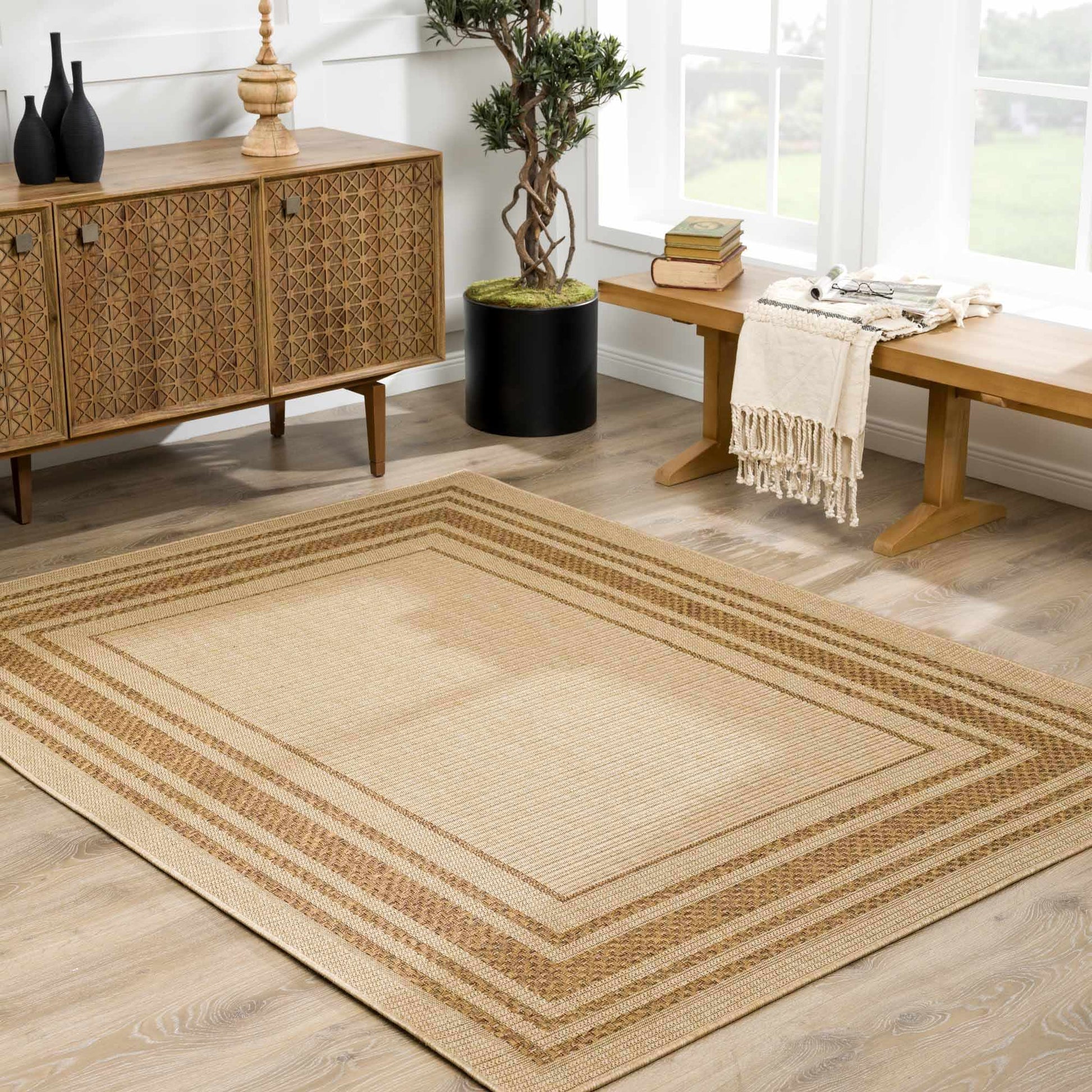 Pismo Beach PMB-2304 Machine Woven Rug