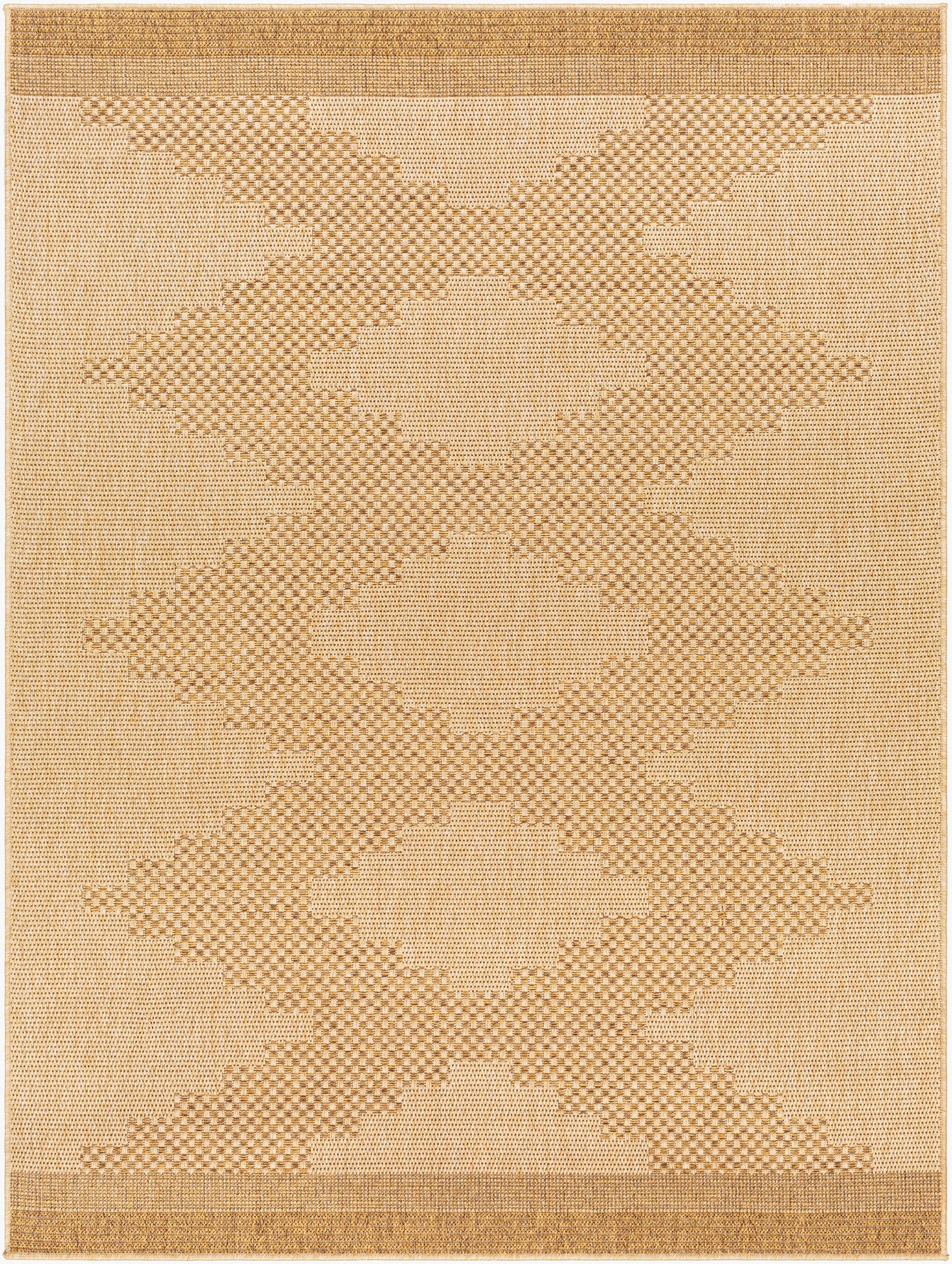 Alfombra tejida a máquina para interior y exterior Pismo Beach PMB-2301 de 2,7 x 3,6 m