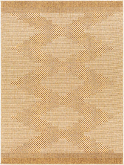 Alfombra tejida a máquina para interior y exterior Pismo Beach PMB-2301 de 2,7 x 3,6 m