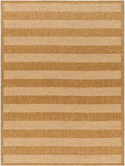Alfombra tejida a máquina para interior y exterior Pismo Beach PMB-2302 de 2,7 x 3,6 m