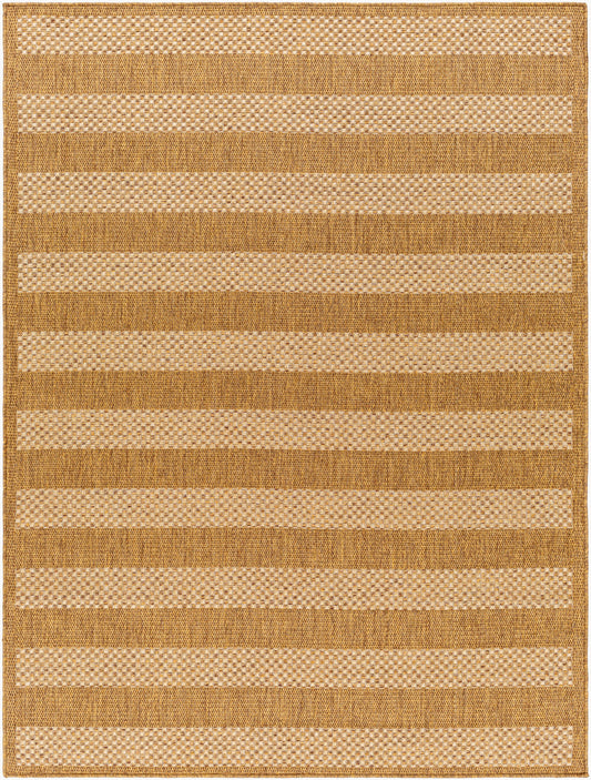 Alfombra tejida a máquina para interior y exterior Pismo Beach PMB-2302 de 2,7 x 3,6 m