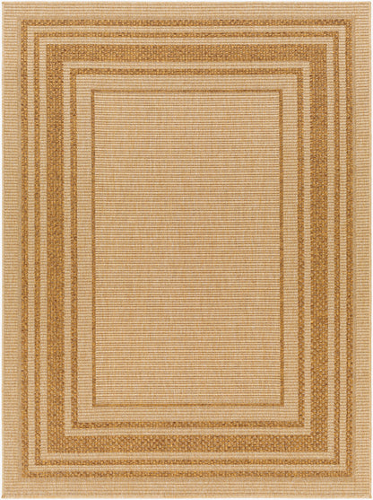 Alfombra tejida a máquina para interior y exterior Pismo Beach PMB-2304 de 2,7 x 3,6 m
