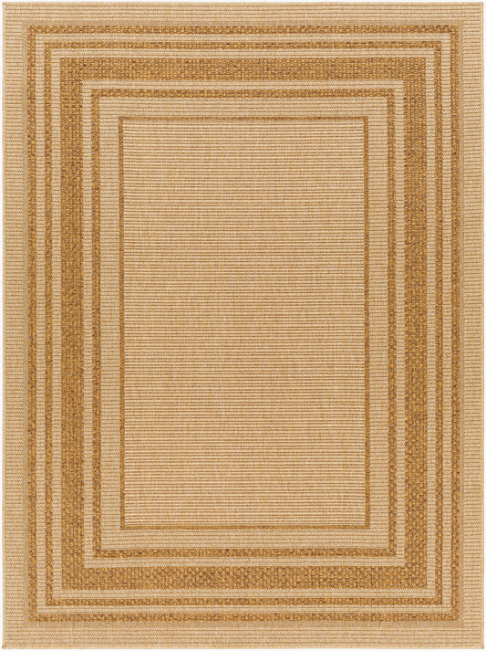 Alfombra tejida a máquina para interior y exterior Pismo Beach PMB-2304 de 2,7 x 3,6 m