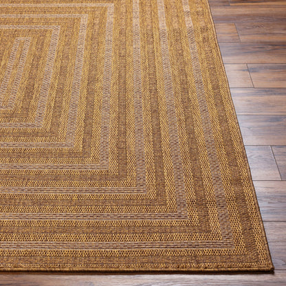 Pismo Beach PMB-2305 8ft Round Machine Woven Indoor/Outdoor Area Rug