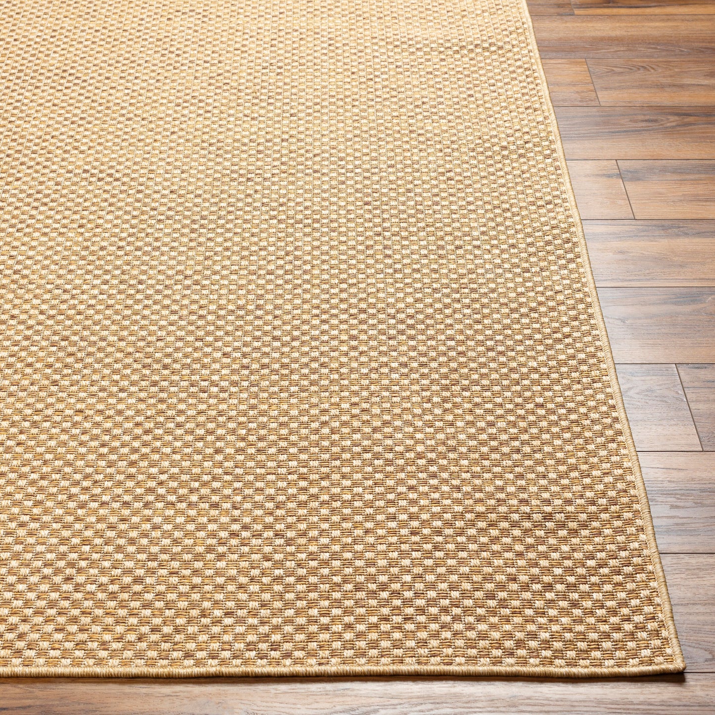 Pismo Beach PMB-2308 8ft Square Machine Woven Indoor/Outdoor Area Rug
