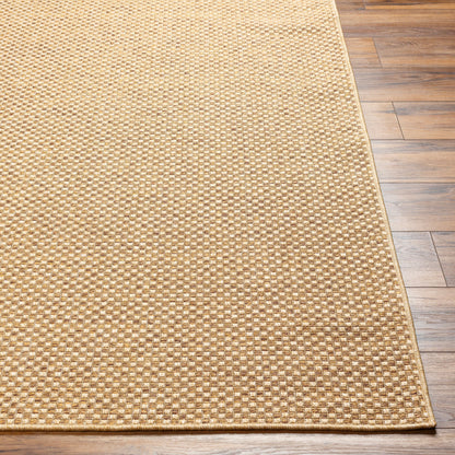 Pismo Beach PMB-2308 8ft Square Machine Woven Indoor/Outdoor Area Rug