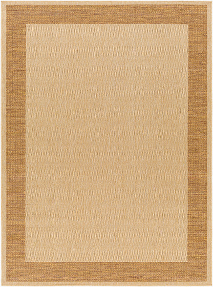 Pismo Beach PMB-2309 8ft Square Machine Woven Indoor/Outdoor Area Rug