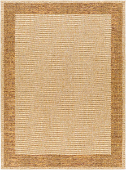 Pismo Beach PMB-2309 8ft Square Machine Woven Indoor/Outdoor Area Rug