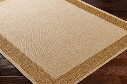 Alfombra decorativa para interior y exterior tejida a máquina Pismo Beach PMB-2309 de 2' x 3'