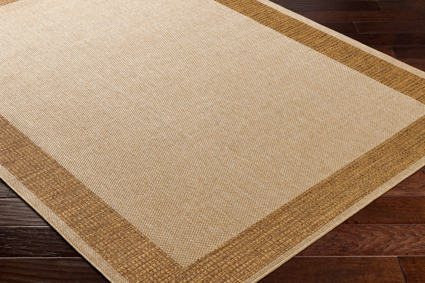 Pismo Beach PMB-2309 8ft Square Machine Woven Indoor/Outdoor Area Rug