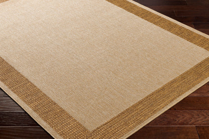 Pismo Beach PMB-2309 8ft Square Machine Woven Indoor/Outdoor Area Rug
