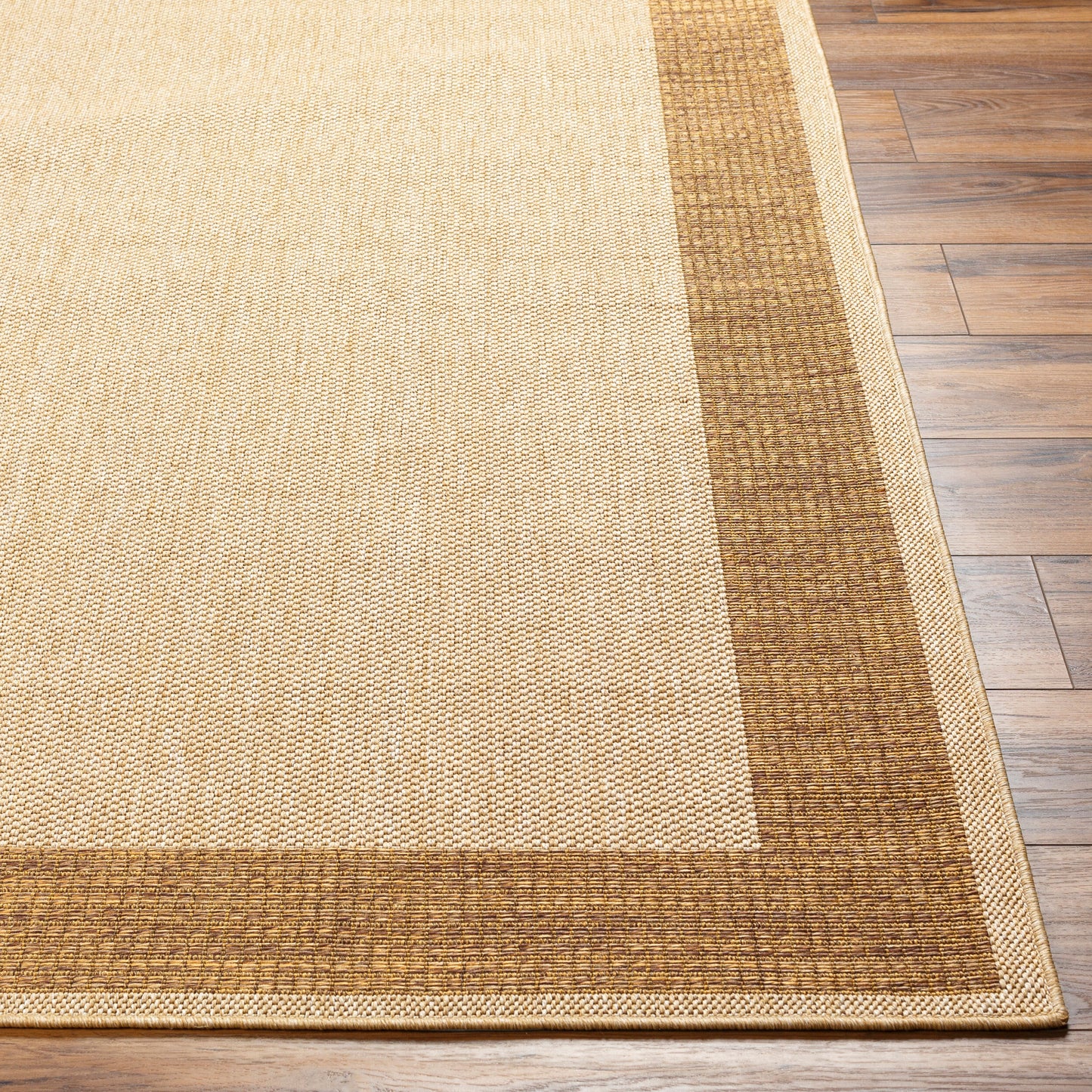 Pismo Beach PMB-2309 8ft Square Machine Woven Indoor/Outdoor Area Rug