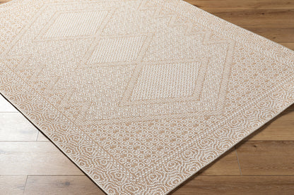 Pismo Beach PMB-2311 8ft Square Machine Woven Indoor/Outdoor Area Rug