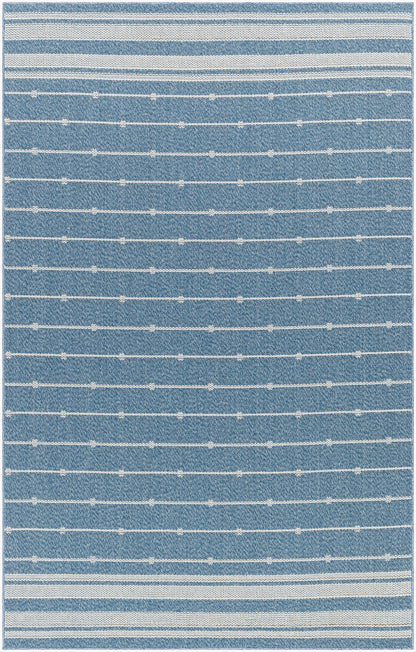 Pismo Beach PMB-2312 8ft Square Machine Woven Indoor/Outdoor Area Rug