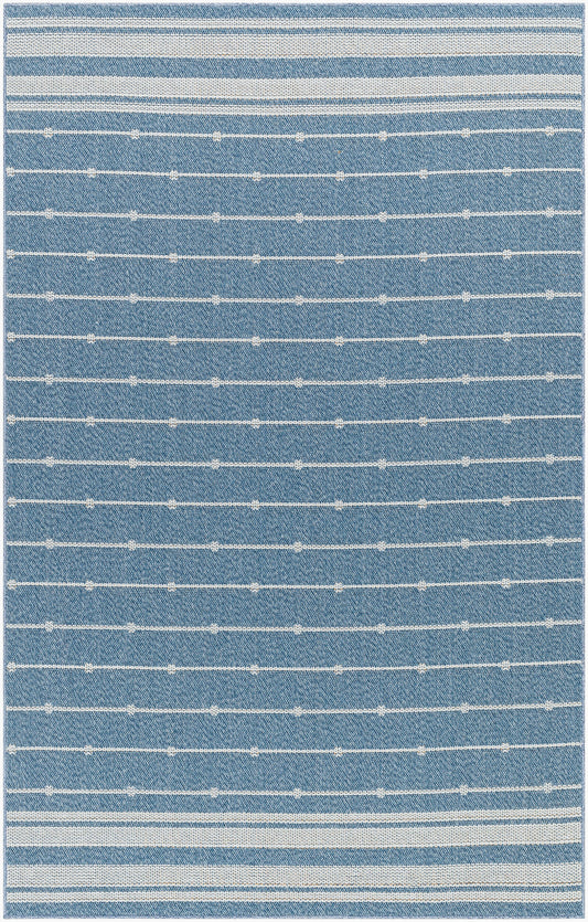 Pismo Beach PMB-2312 8ft Square Machine Woven Indoor/Outdoor Area Rug