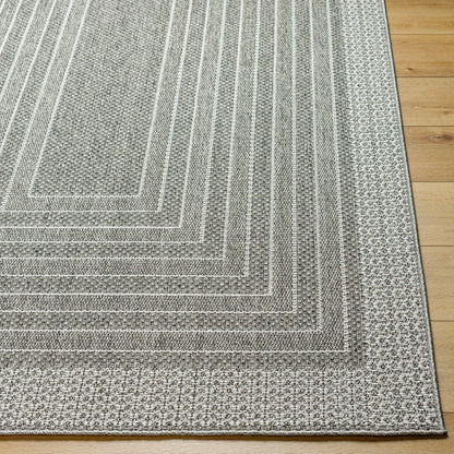 Pismo Beach PMB-2313 8ft Square Machine Woven Indoor/Outdoor Area Rug