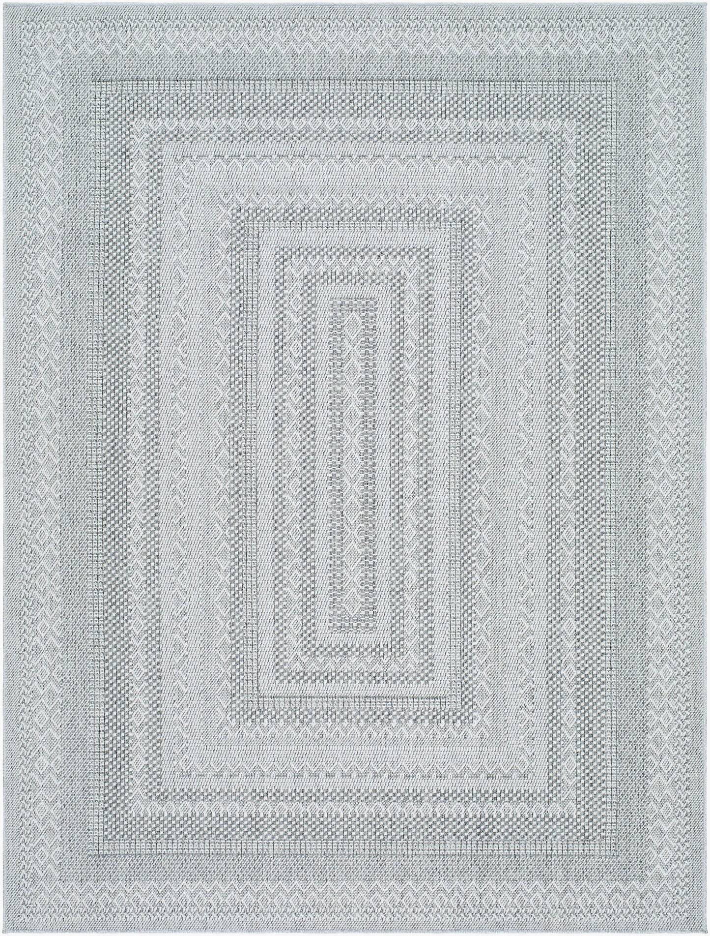Pismo Beach PMB-2316 8ft Round Machine Woven Indoor/Outdoor Area Rug