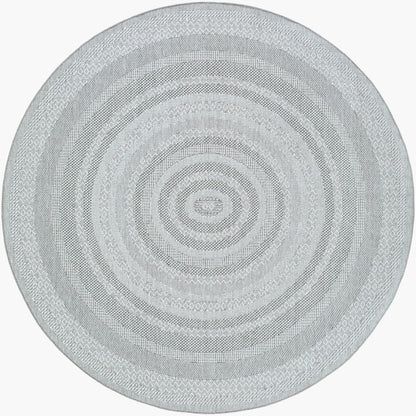 Pismo Beach PMB-2316 8ft Round Machine Woven Indoor/Outdoor Area Rug