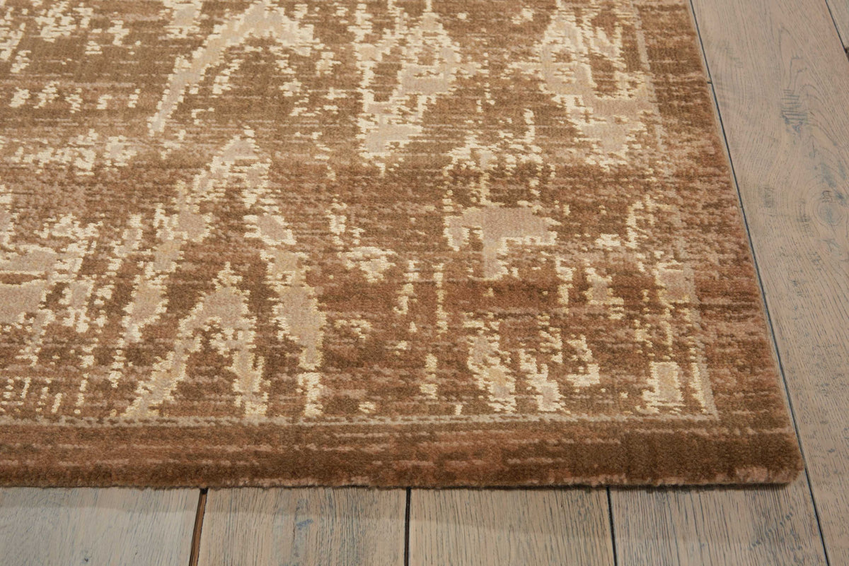 Silken Allure SLK17 Chocolate Loomed Rug