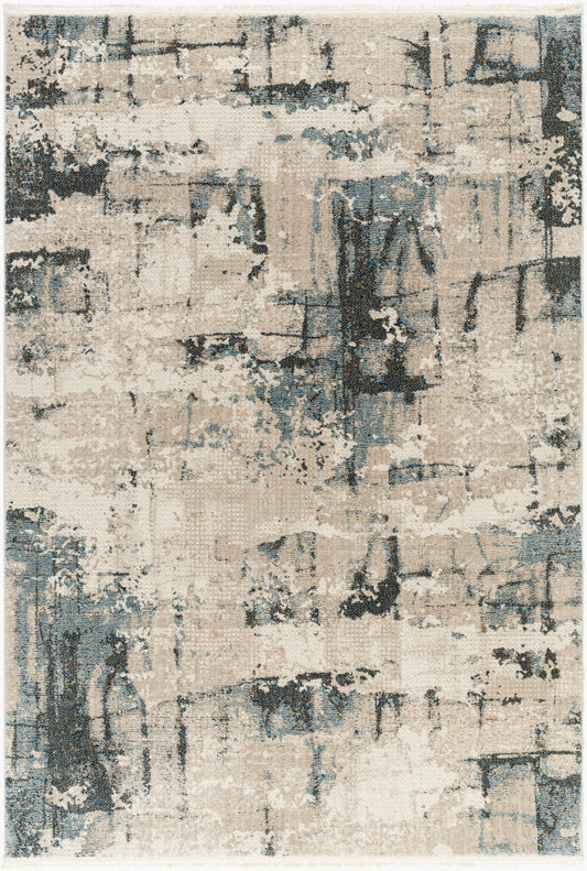 Alfombra tejida a máquina Perugia PRG-2308 de 2,7 x 3,6 m