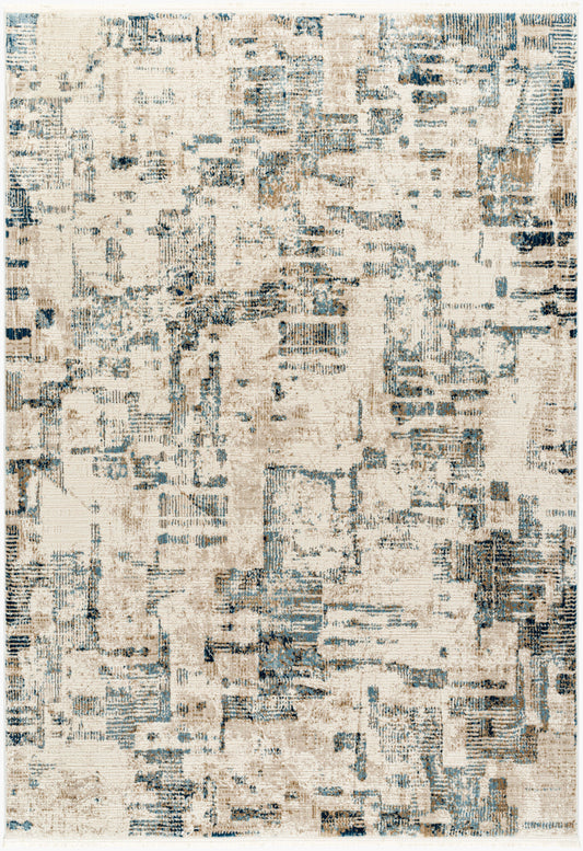 Alfombra tejida a máquina Perugia PRG-2309 de 2,7 x 3,6 m