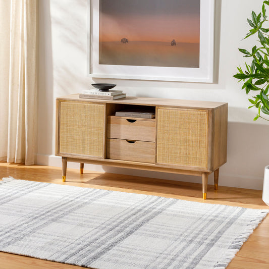 Primrose PRM-2303 8ft Runner Handmade Recyled Runner Rug