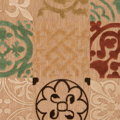 Portera PRT-1002 8ft Runner Machine Woven Indoor/Outdoor Runner Rug