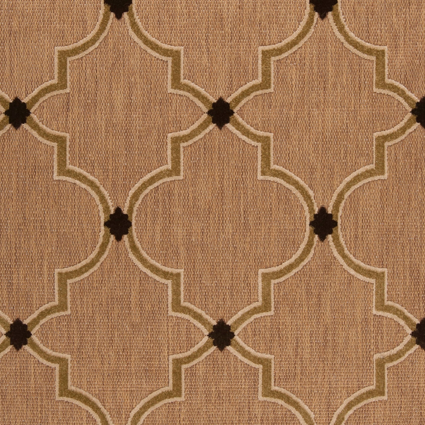 Alfombra tejida a máquina para interior y exterior Portera PRT-1048 de 1,52 m x 2,13 m