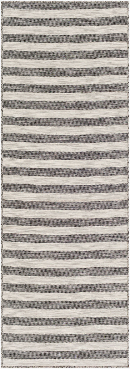 Pasadena PSA-2304 10ft Runner Machine Woven Indoor/Outdoor Runner Rug
