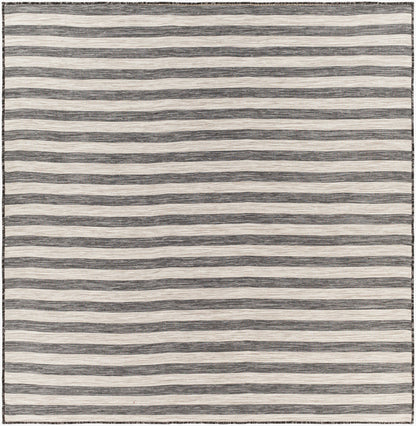 Pasadena PSA-2304 6ft Square Machine Woven Indoor/Outdoor Area Rug