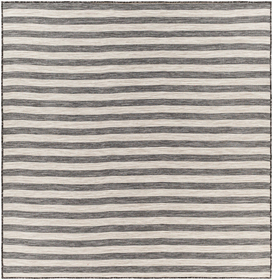 Pasadena PSA-2304 6ft Square Machine Woven Indoor/Outdoor Area Rug
