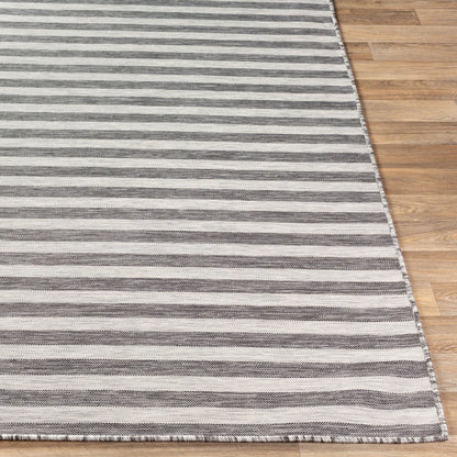 Pasadena PSA-2304 7ft Runner Machine Woven Indoor/Outdoor Runner Rug