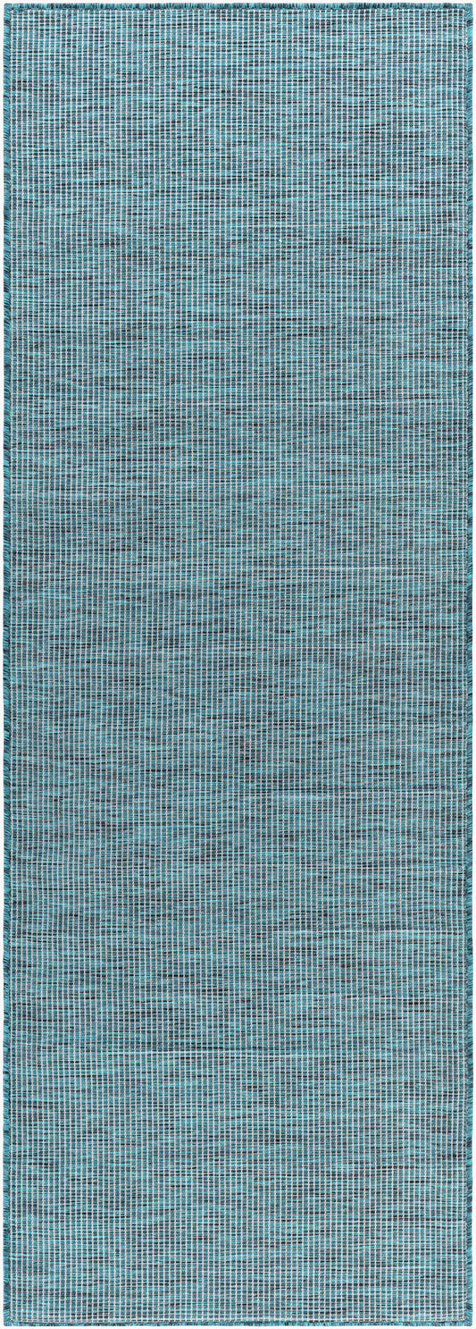 Pasadena PSA-2312 7ft Runner Machine Woven Indoor/Outdoor Runner Rug