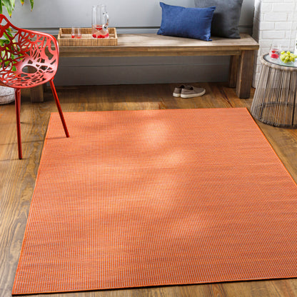 Alfombra decorativa para interior y exterior Pasadena PSA-2313 de 2' x 4', tejida a máquina