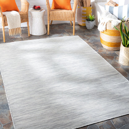 Alfombra Pasadena PSA-2315 de 1,52 m x 2,13 m, tejida a máquina, para interior y exterior