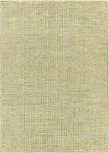 Alfombra Pasadena PSA-2317 de 1,52 m x 2,13 m, tejida a máquina, para interior y exterior