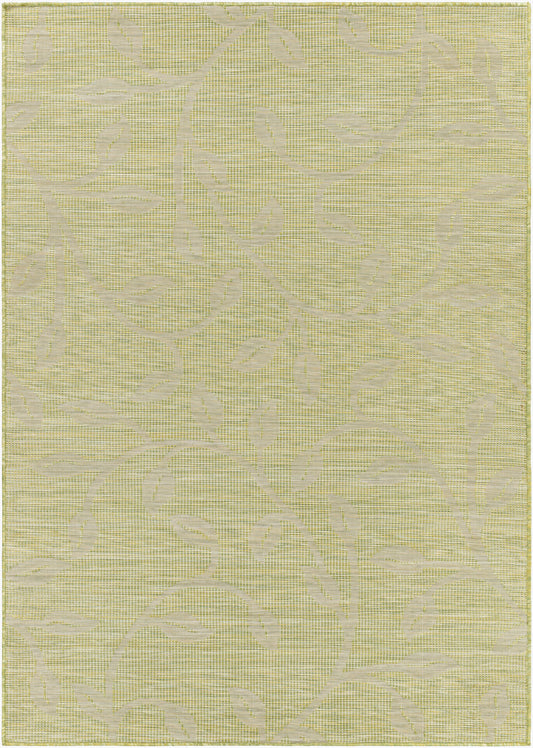 Alfombra Pasadena PSA-2317 de 1,52 m x 2,13 m, tejida a máquina, para interior y exterior