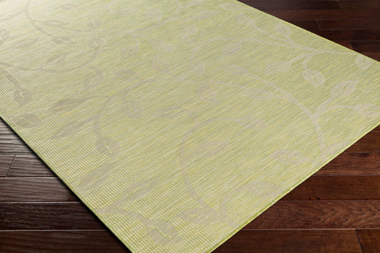Alfombra Pasadena PSA-2317 de 1,52 m x 2,13 m, tejida a máquina, para interior y exterior