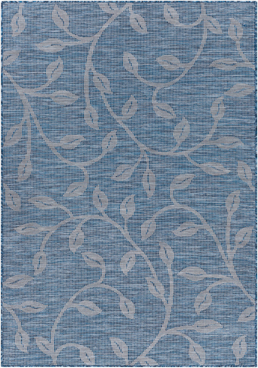 Alfombra decorativa para interior y exterior Pasadena PSA-2320 de 2' x 4', tejida a máquina
