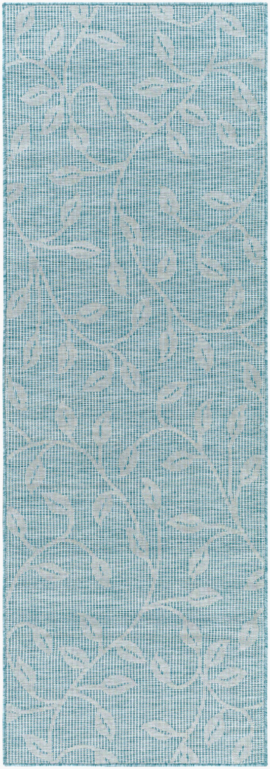 Pasadena PSA-2321 7ft Runner Machine Woven Indoor/Outdoor Runner Rug