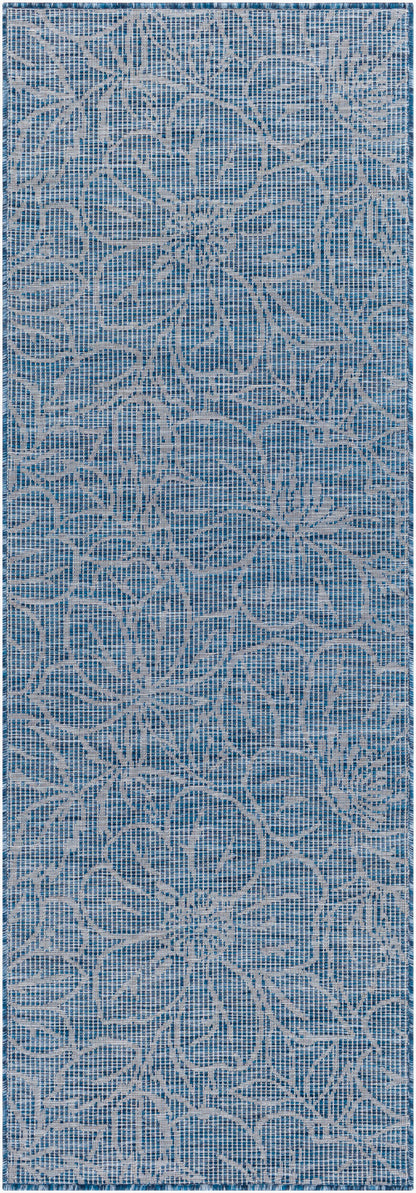 Pasadena PSA-2327 7ft Runner Machine Woven Indoor/Outdoor Runner Rug