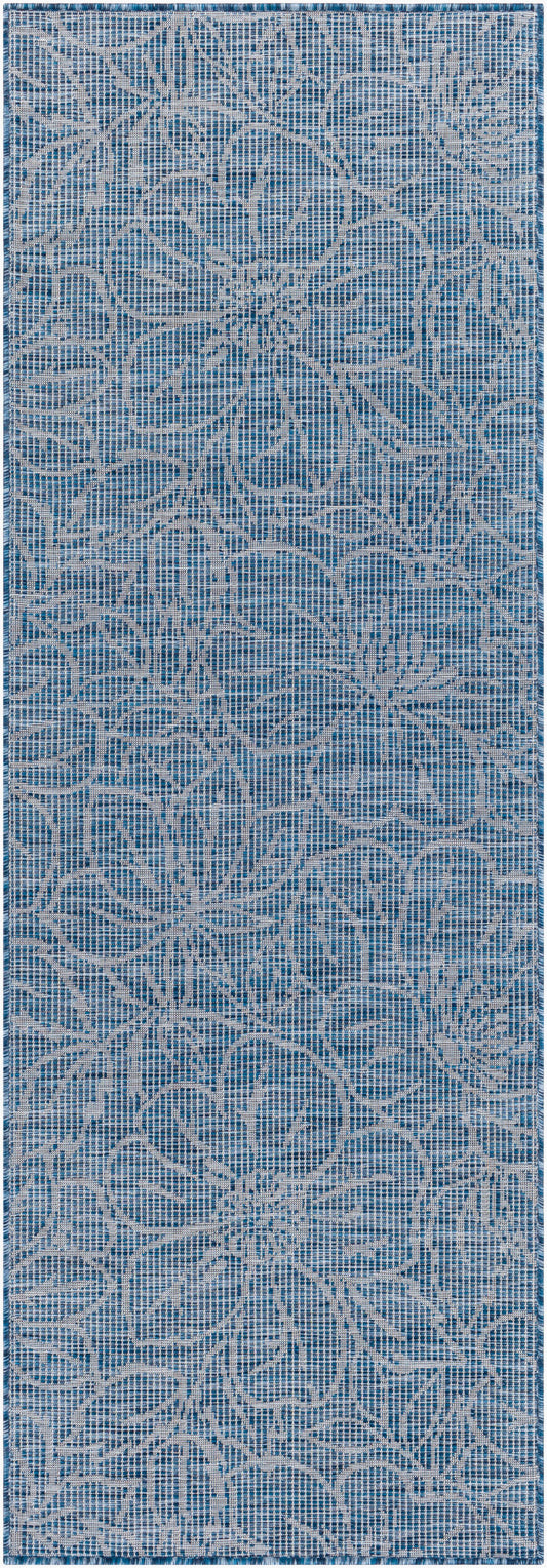 Pasadena PSA-2327 7ft Runner Machine Woven Indoor/Outdoor Runner Rug