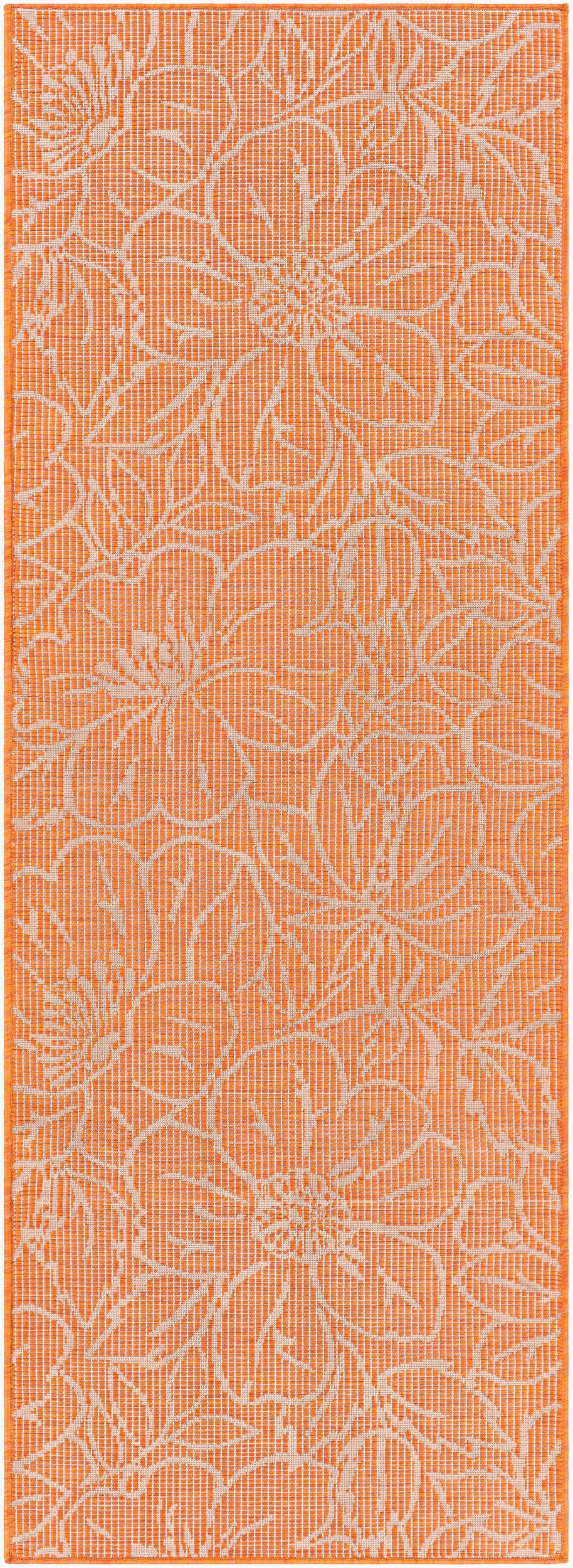 Pasadena PSA-2328 7ft Runner Machine Woven Indoor/Outdoor Runner Rug