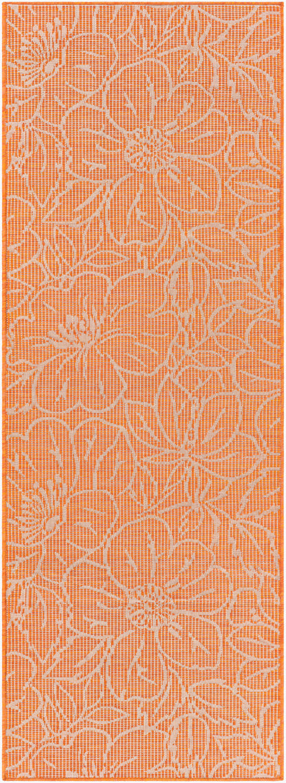 Pasadena PSA-2328 7ft Runner Machine Woven Indoor/Outdoor Runner Rug