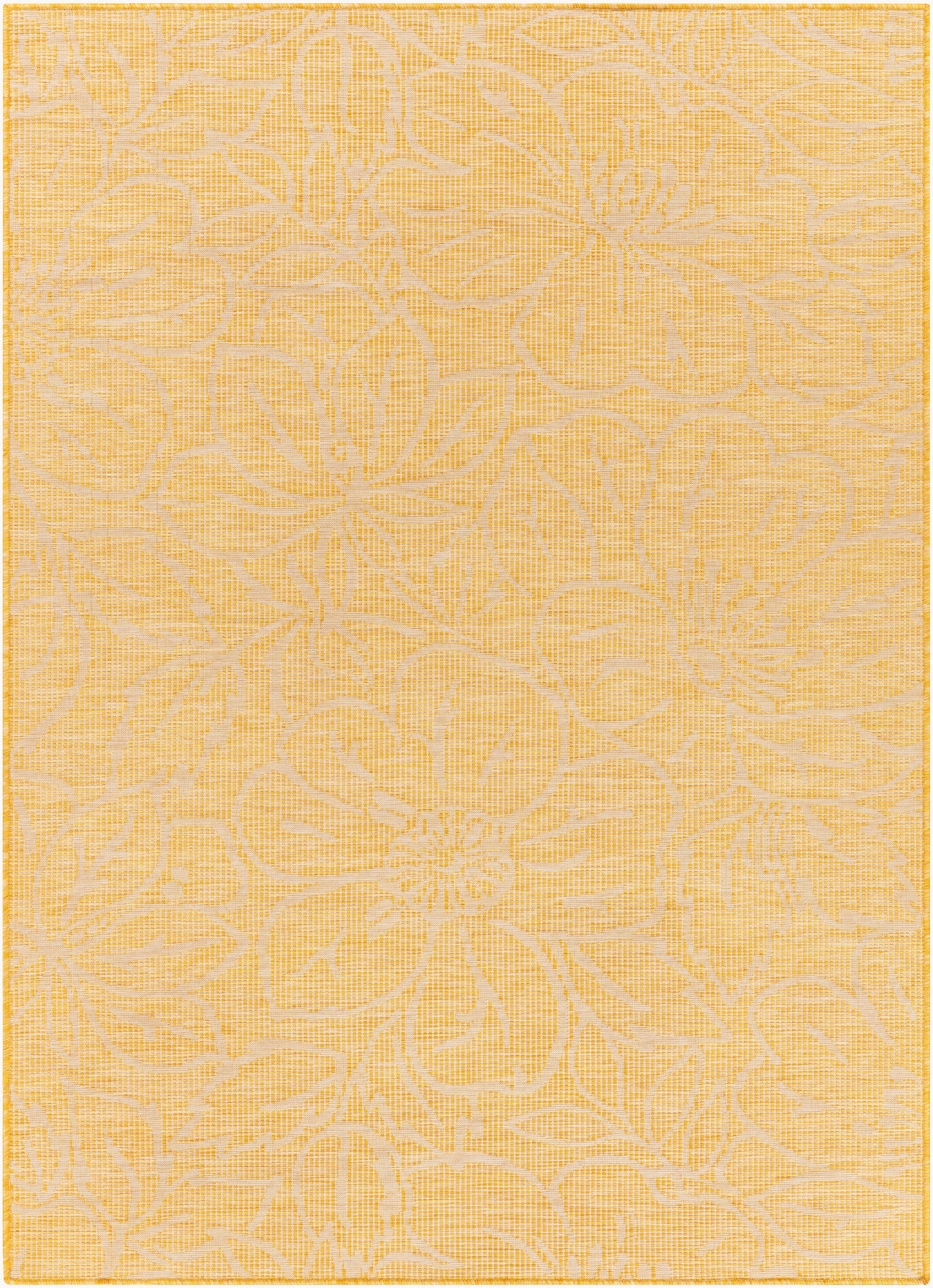 Alfombra decorativa para interior y exterior Pasadena PSA-2329 de 2' x 4', tejida a máquina