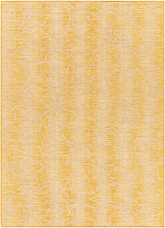 Alfombra decorativa para interior y exterior Pasadena PSA-2329 de 2' x 4', tejida a máquina