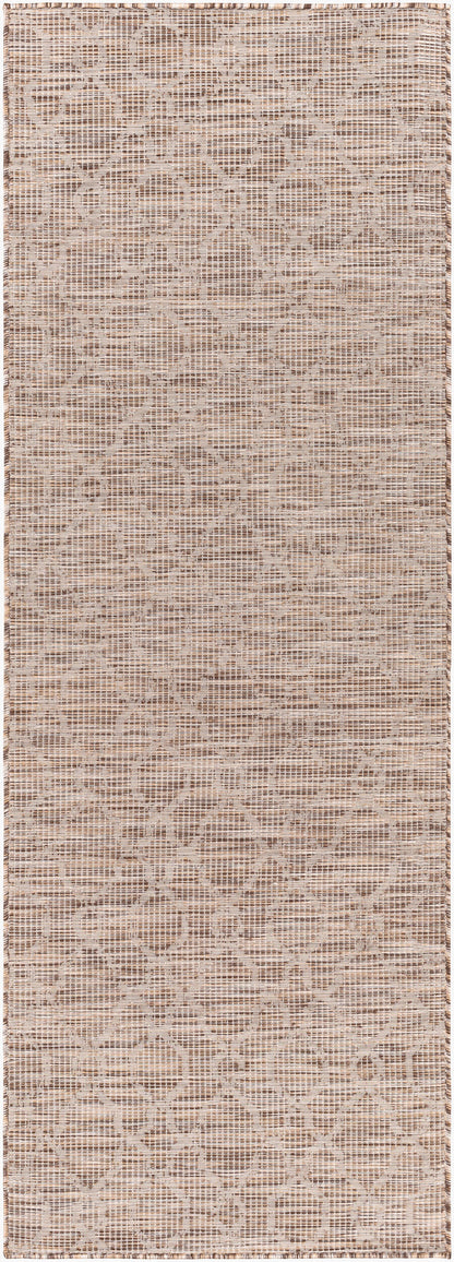 Pasadena PSA-2331 7ft Runner Machine Woven Indoor/Outdoor Runner Rug