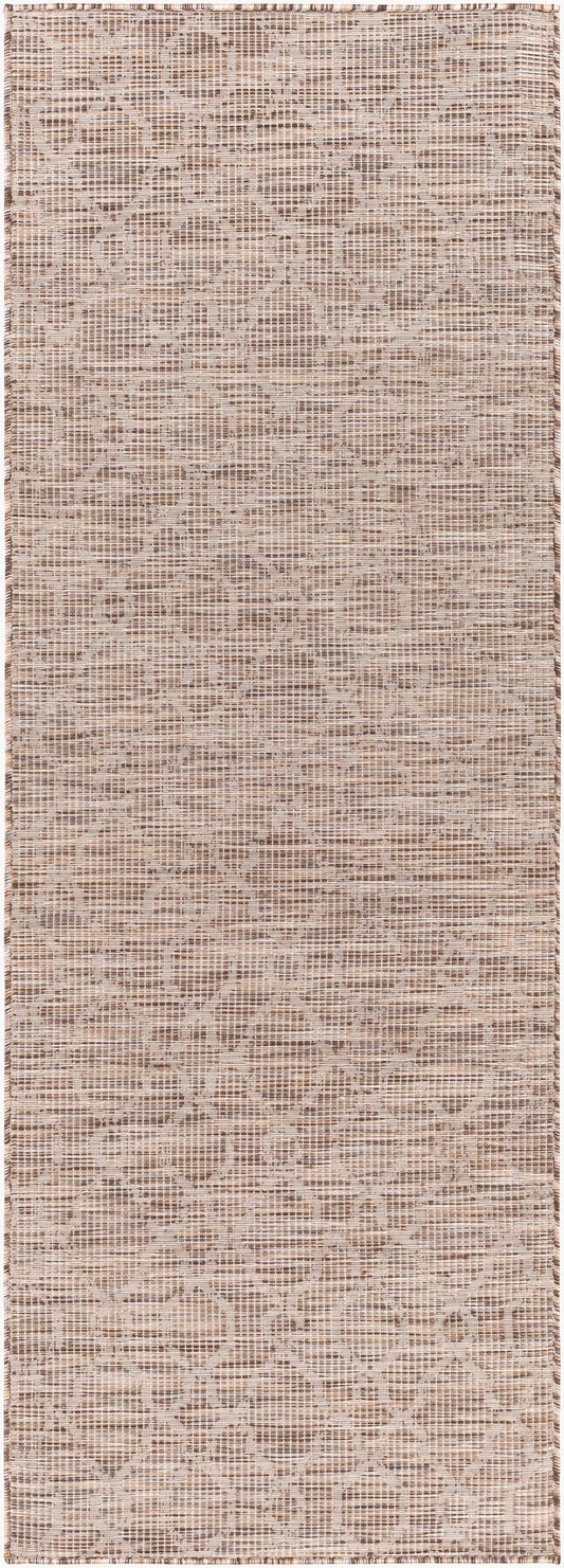 Pasadena PSA-2331 7ft Runner Machine Woven Indoor/Outdoor Runner Rug