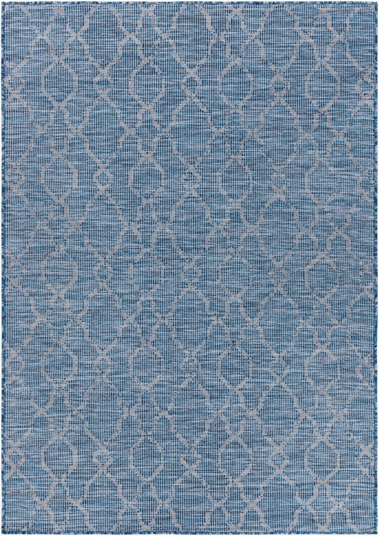 Alfombra Pasadena PSA-2333 de 1,52 m x 2,13 m, tejida a máquina, para interior y exterior