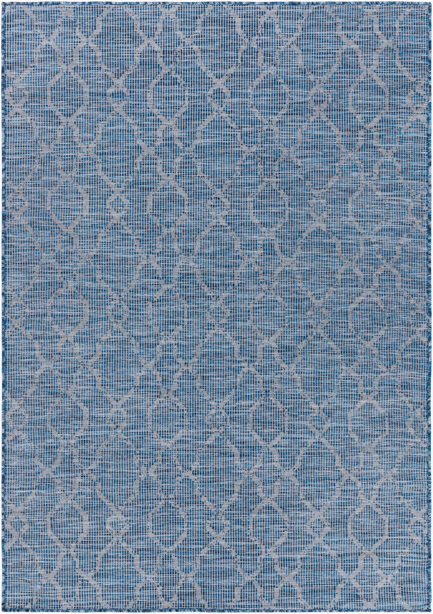 Alfombra Pasadena PSA-2333 de 8' x 10' tejida a máquina para interiores y exteriores